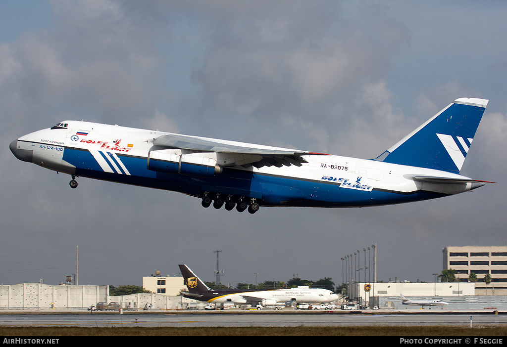 Aircraft Photo of RA-82075 | Antonov An-124-100 Ruslan | Polet Flight | AirHistory.net #58320