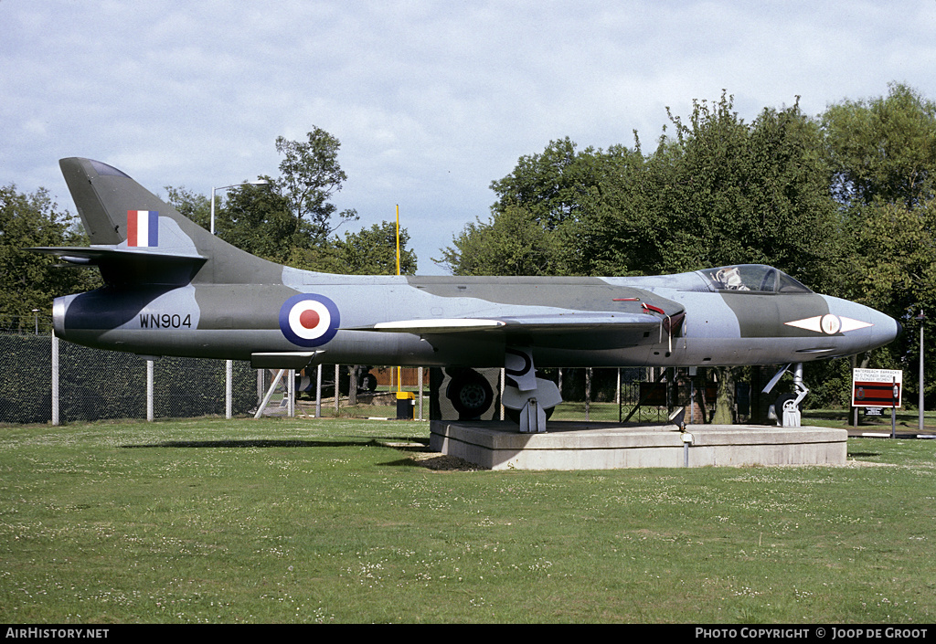 Aircraft Photo of WN904 | Hawker Hunter F2 | UK - Air Force | AirHistory.net #58327