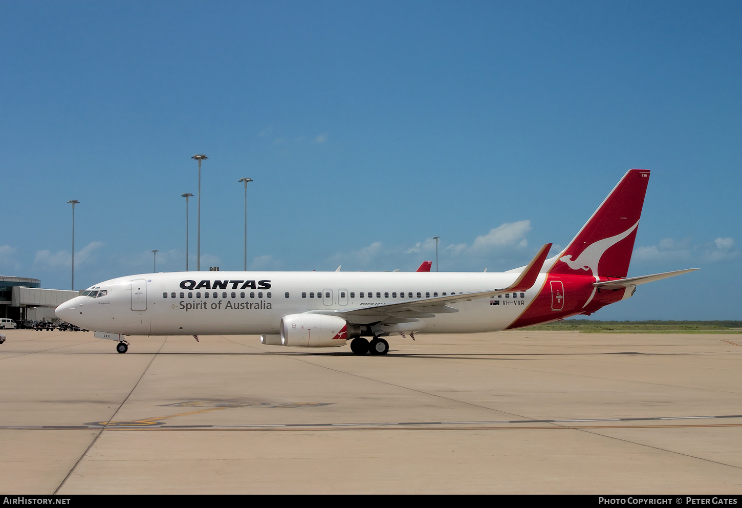 Aircraft Photo of VH-VXR | Boeing 737-838 | Qantas | AirHistory.net #58334