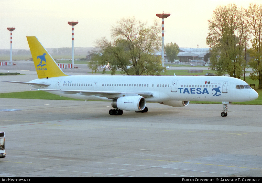 Aircraft Photo of XA-TAE | Boeing 757-2Y0 | TAESA - Transportes Aéreos Ejecutivos | AirHistory.net #58339