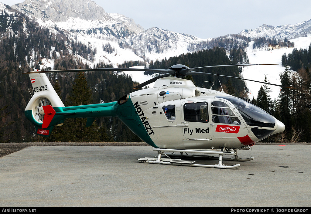 Aircraft Photo of OE-XYG | Eurocopter EC-135P-2 | Fly Med | AirHistory.net #58343