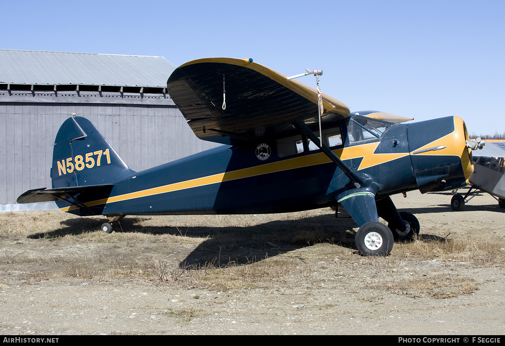 Aircraft Photo of N58571 | Stinson AT-19 Reliant (V-77) | AirHistory.net #58349