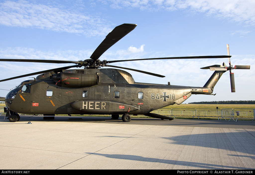 Aircraft Photo of 8418 | Sikorsky CH-53G | Germany - Army | AirHistory.net #58362