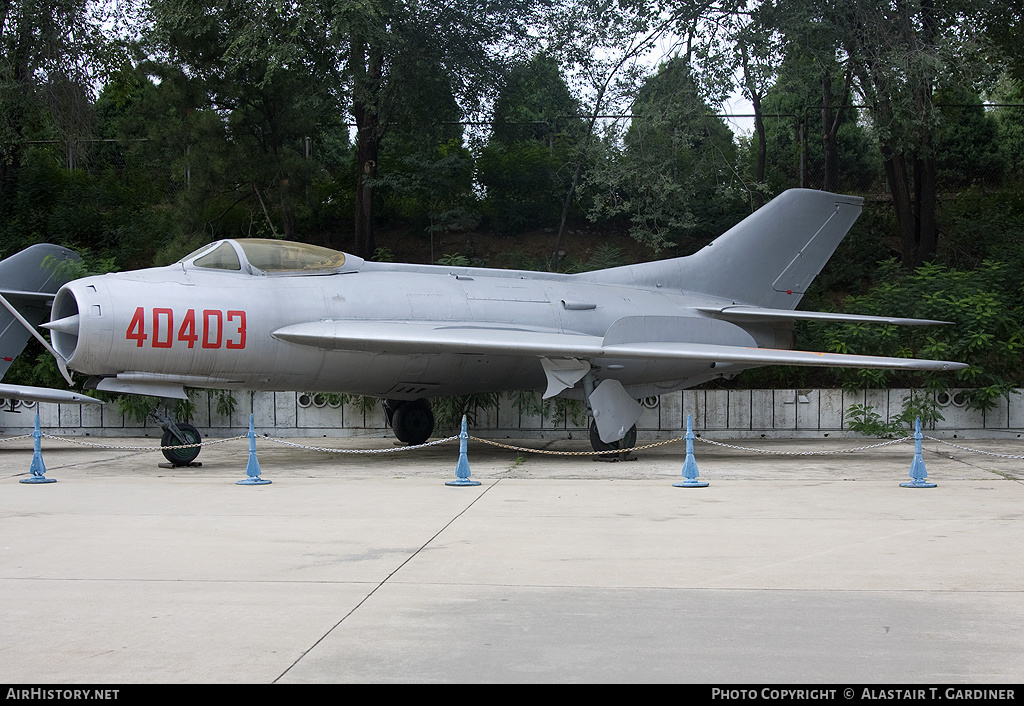 Aircraft Photo of 40403 | Shenyang J-6 II | China - Air Force | AirHistory.net #58364