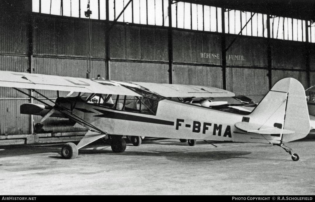 Aircraft Photo of F-BFMA | Piper PA-11 Cub Special | AirHistory.net #58384
