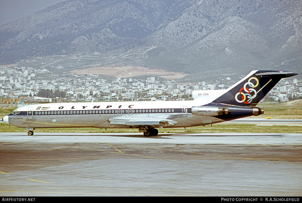 Aircraft Photo of SX-CBA | Boeing 727-284 | Olympic | AirHistory.net #58385