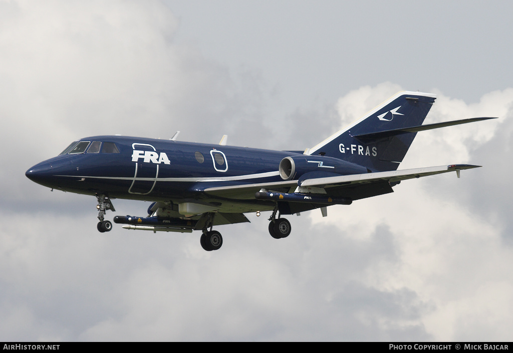 Aircraft Photo of G-FRAS | Dassault Falcon 20DC | FRA - FR Aviation | AirHistory.net #58390