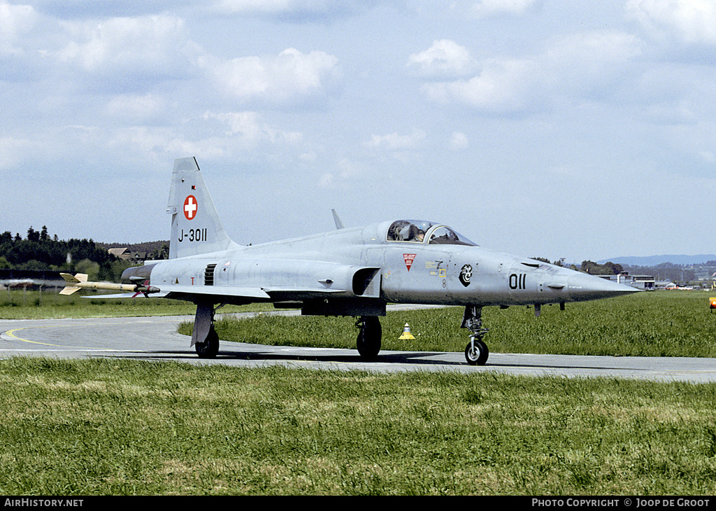 Aircraft Photo of J-3011 | Northrop F-5E Tiger II | Switzerland - Air Force | AirHistory.net #58402