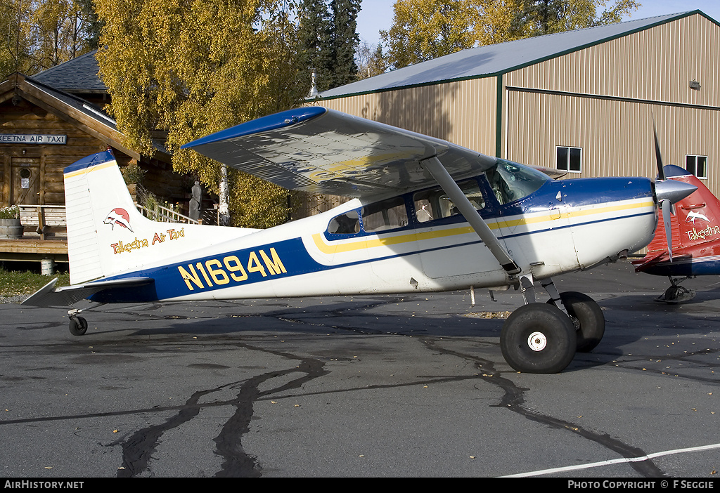 Aircraft Photo of N1694M | Cessna A185E Skywagon 185 | Talkeetna Air Taxi | AirHistory.net #58404