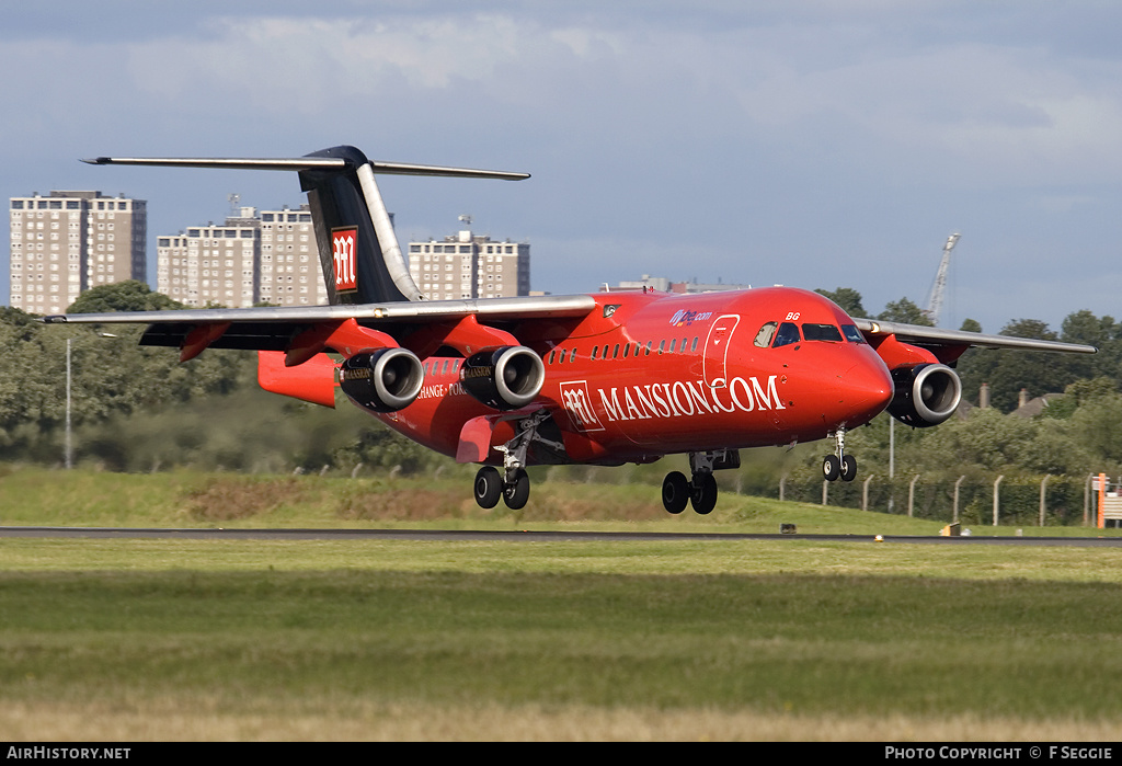Aircraft Photo of G-JEBG | British Aerospace BAe-146-300 | Flybe | AirHistory.net #58419