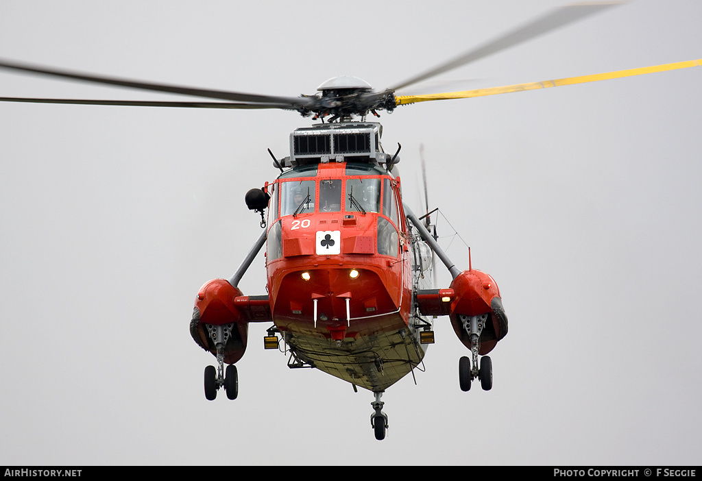 Aircraft Photo of ZA137 | Westland WS-61 Sea King HAS6 | UK - Navy | AirHistory.net #58432