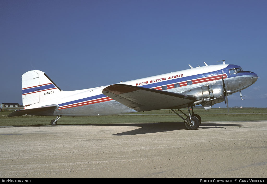 Aircraft Photo of C-GSCC | Douglas DC-3(C) | Ilford Riverton Airways | AirHistory.net #58436