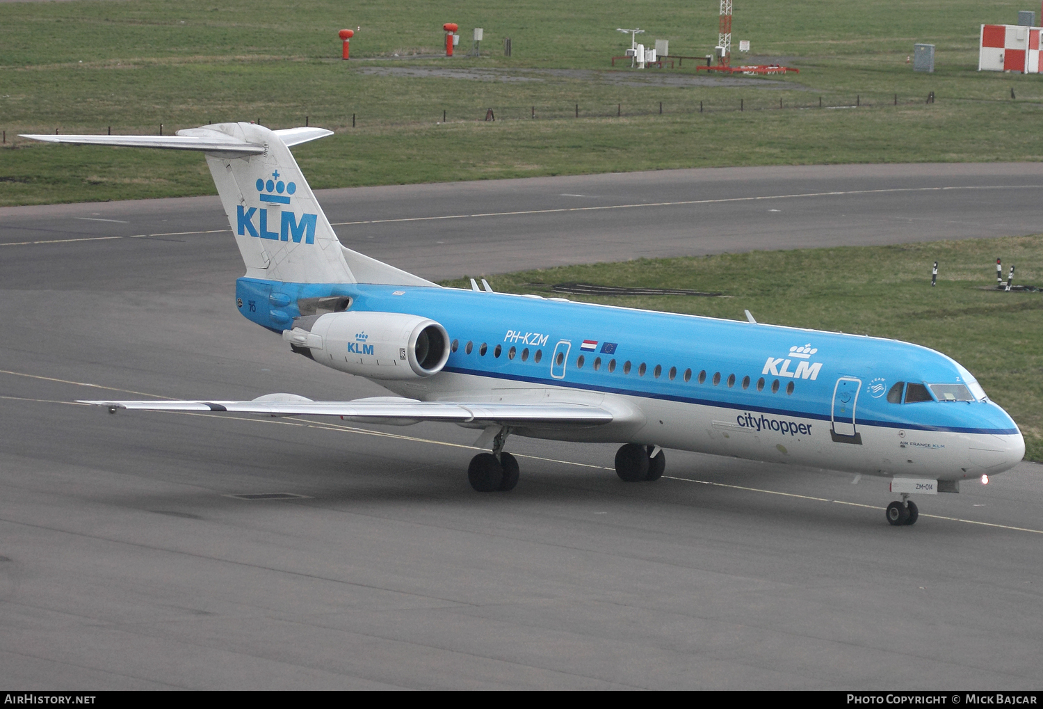Aircraft Photo of PH-KZM | Fokker 70 (F28-0070) | KLM Cityhopper | AirHistory.net #58475