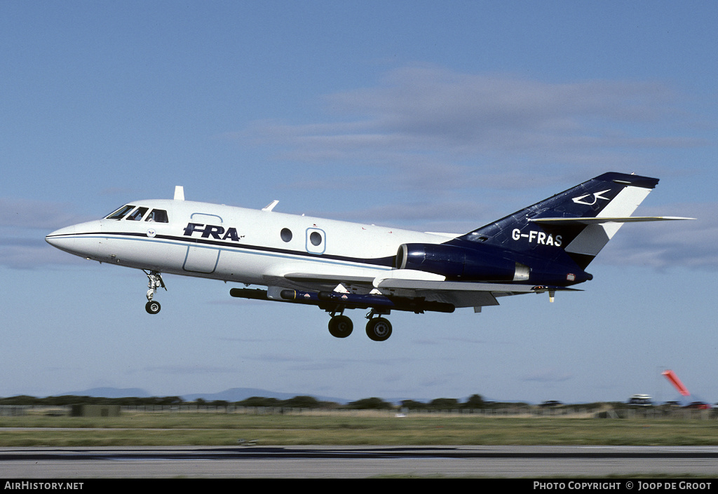 Aircraft Photo of G-FRAS | Dassault Falcon 20DC | FRA - FR Aviation | AirHistory.net #58487