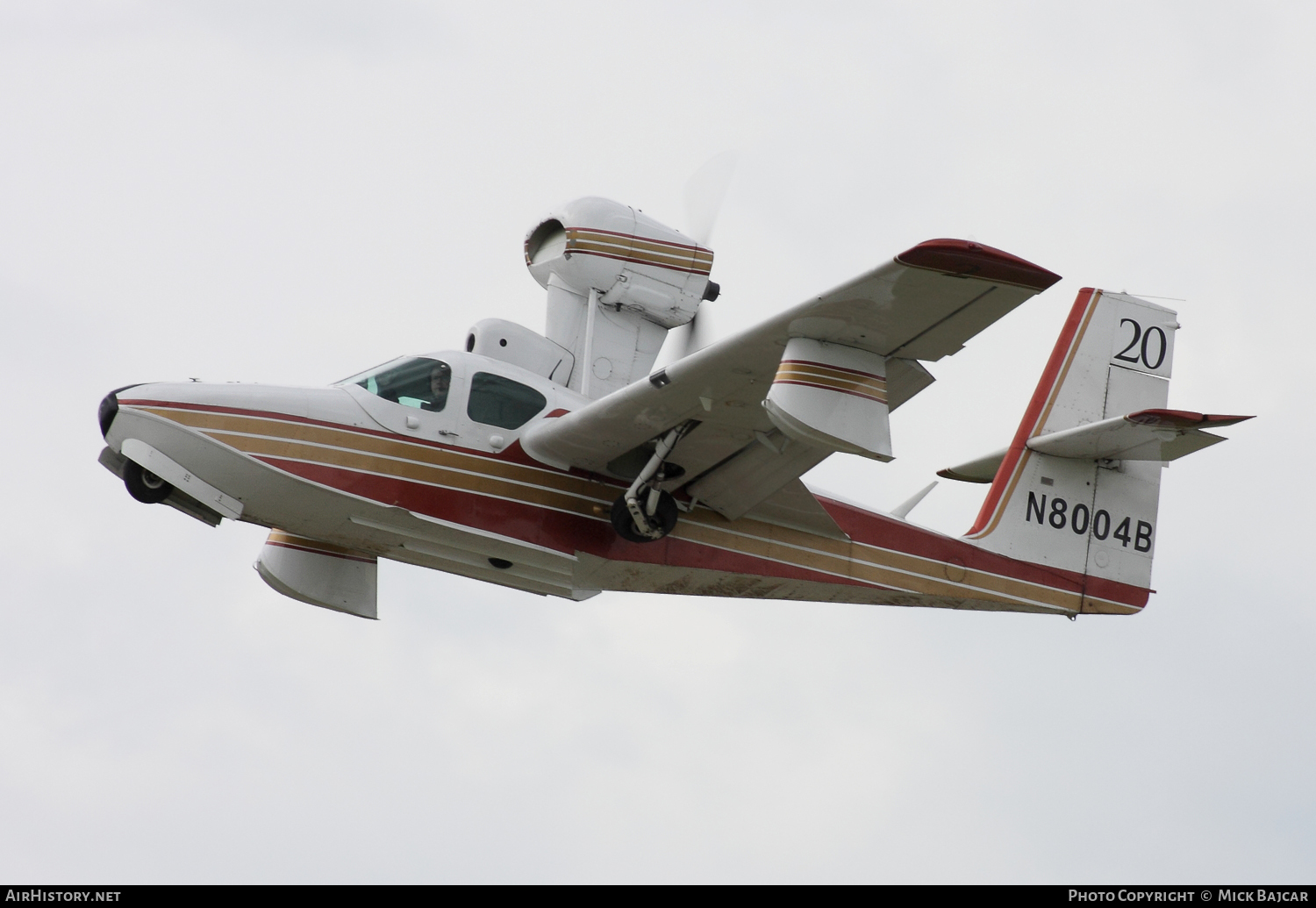 Aircraft Photo of N8004B | Lake LA-4-200 Buccaneer | AirHistory.net #58491