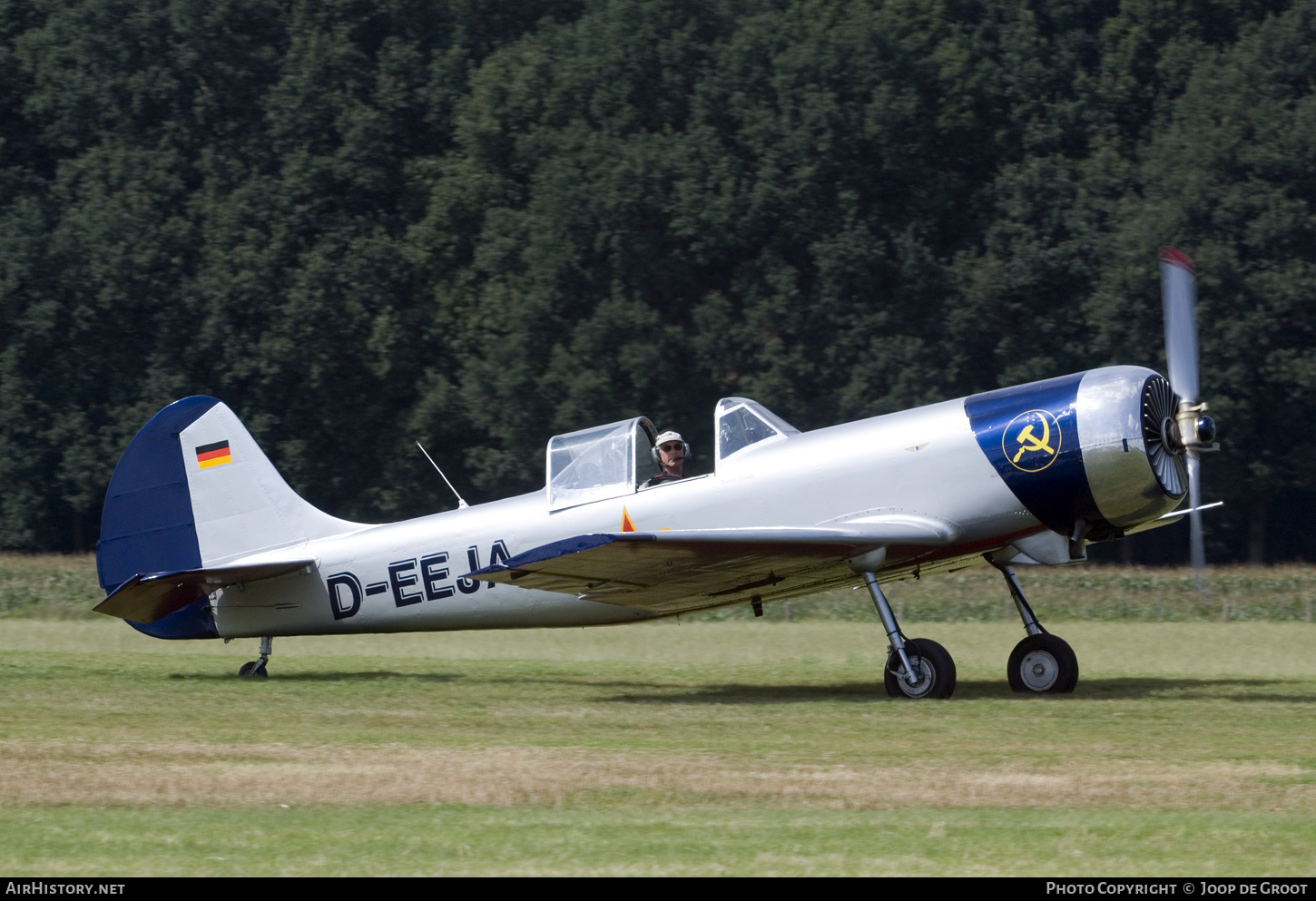 Aircraft Photo of D-EEJA | Yakovlev Yak-50 | AirHistory.net #58495