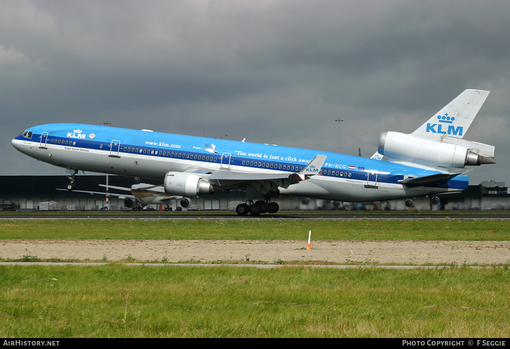 Aircraft Photo of PH-KCG | McDonnell Douglas MD-11 | KLM - Royal Dutch Airlines | AirHistory.net #58501