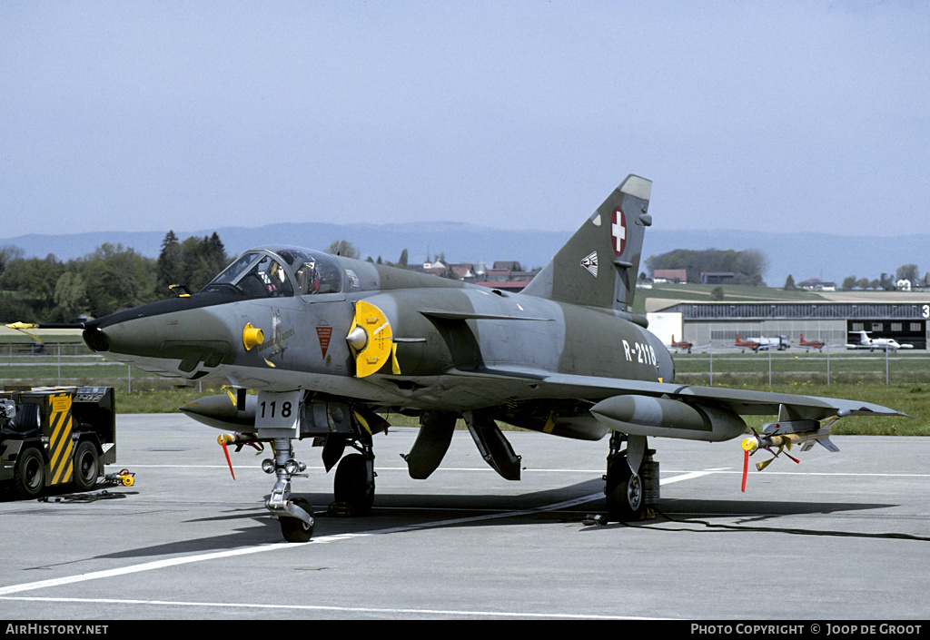 Aircraft Photo of R-2118 | Dassault Mirage IIIRS | Switzerland - Air Force | AirHistory.net #58516