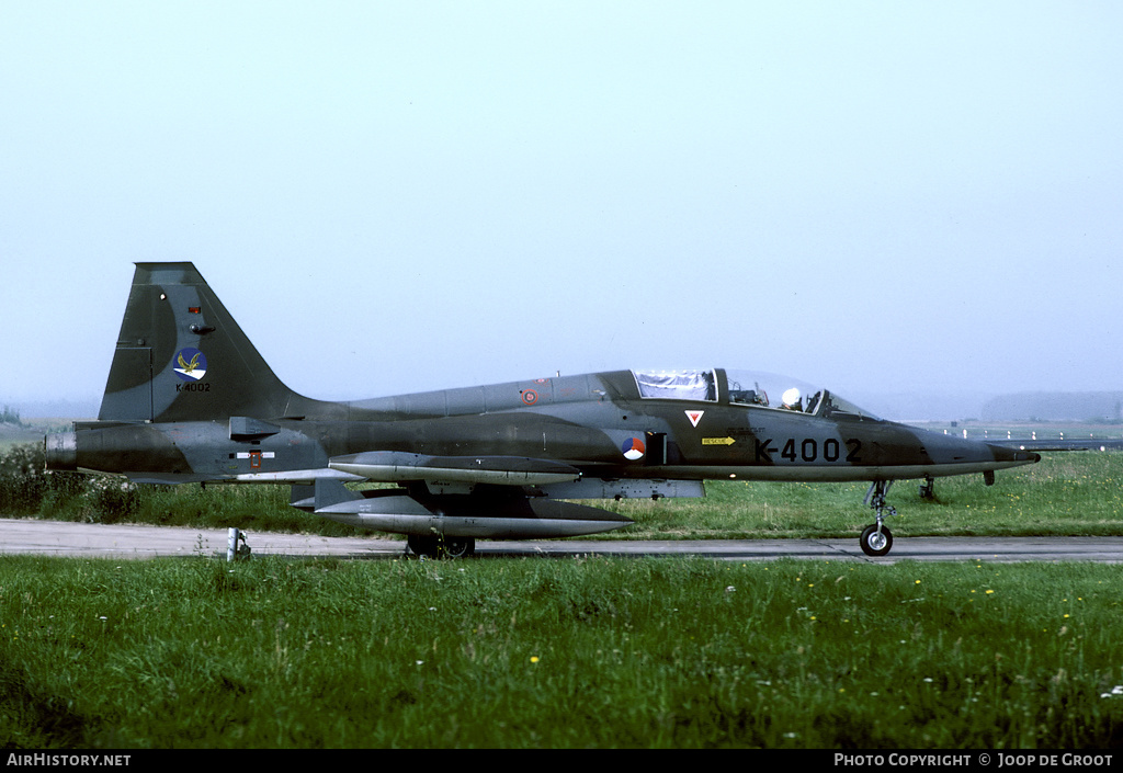 Aircraft Photo of K-4002 | Canadair NF-5B | Netherlands - Air Force | AirHistory.net #58533