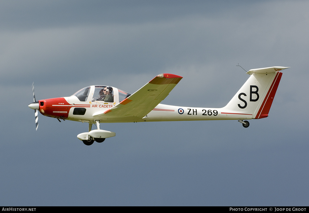 Aircraft Photo of ZH269 | Grob G-109B Vigilant T1 | UK - Air Force | AirHistory.net #58545