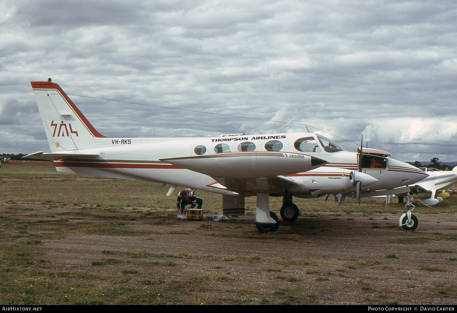 Aircraft Photo of VH-RKS | Cessna 340 | Thompson Airlines | AirHistory.net #58552
