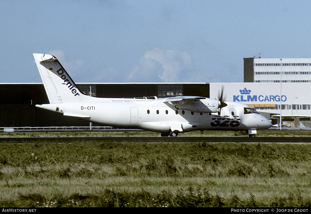 Aircraft Photo of D-CITI | Dornier 328-100 | Dornier | AirHistory.net #58563