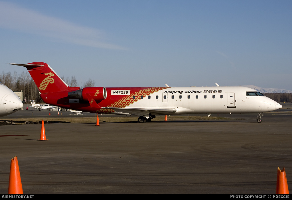 Aircraft Photo of N47239 | Bombardier CRJ-200LR (CL-600-2B19) | Kungpeng Airlines | AirHistory.net #58570