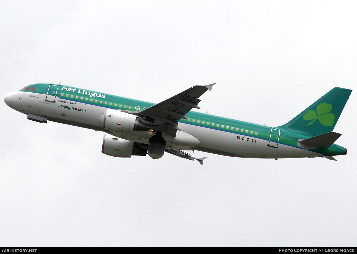 Aircraft Photo of EI-DEG | Airbus A320-214 | Aer Lingus | AirHistory.net #58590