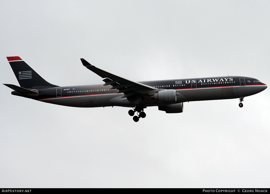 Aircraft Photo of N270AY | Airbus A330-323 | US Airways | AirHistory.net #58592