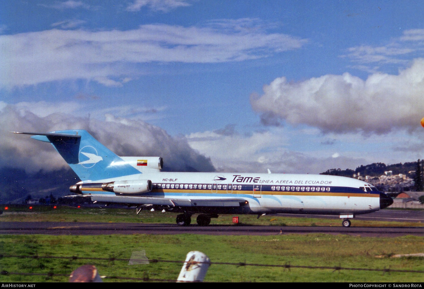 Aircraft Photo of HC-BLF / FAE-692 | Boeing 727-134 | TAME Línea Aérea del Ecuador | AirHistory.net #58596