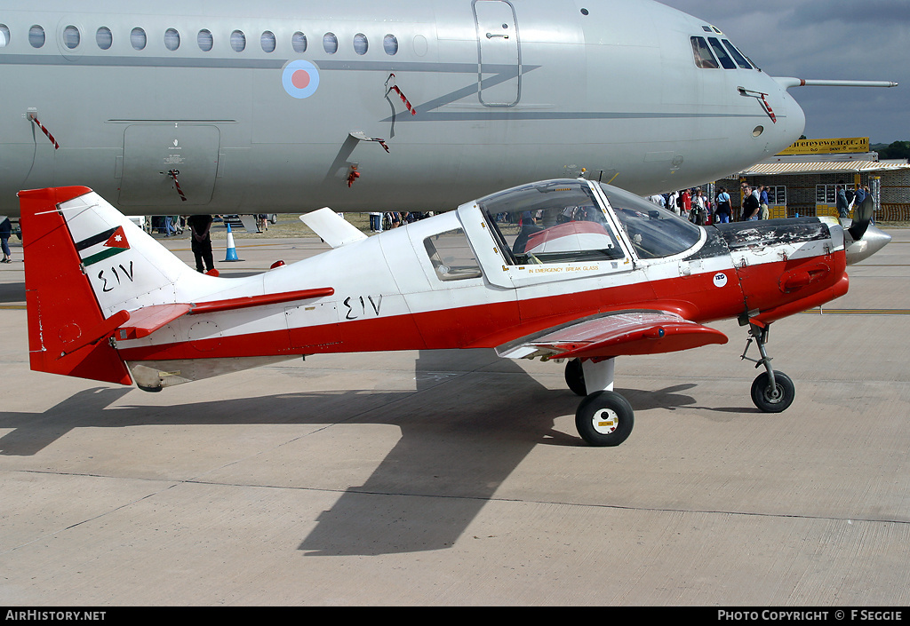 Aircraft Photo of G-CCZE / 417 | Scottish Aviation Bulldog 125A | Jordan - Air Force | AirHistory.net #58613