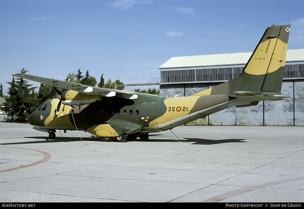 Aircraft Photo of T19B-03 | CASA/IPTN CN235M-100 | Spain - Air Force | AirHistory.net #58620