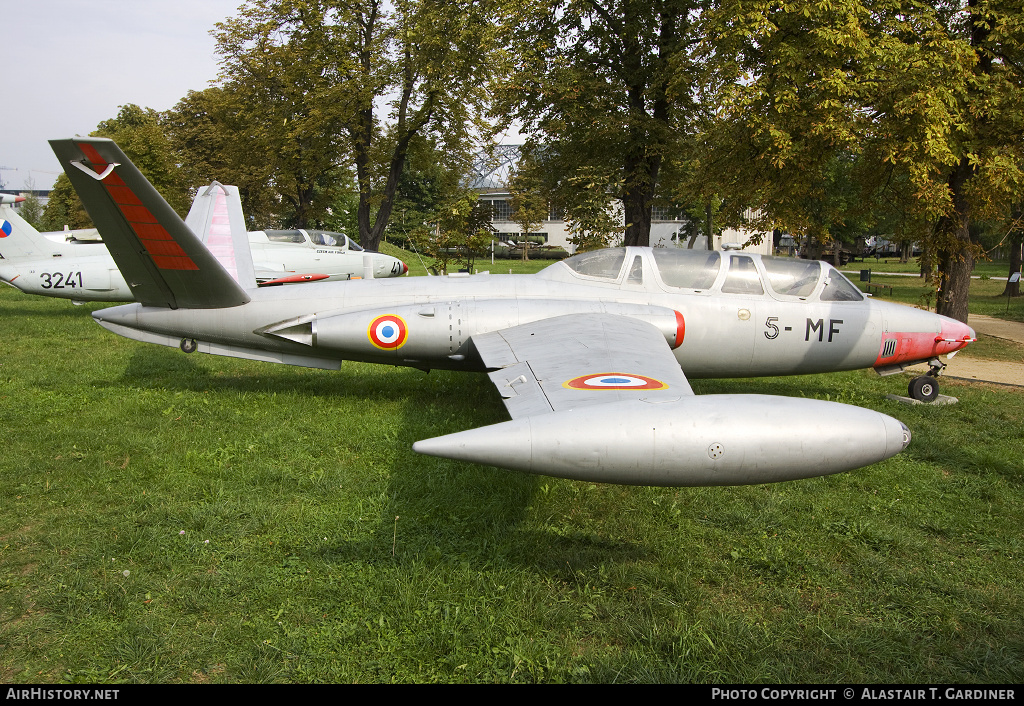 Aircraft Photo of 458 | Fouga CM-170R Magister | France - Air Force | AirHistory.net #58625