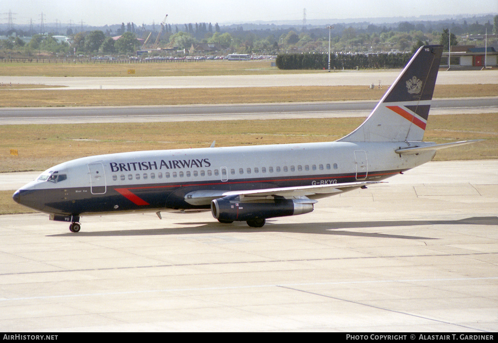 Aircraft Photo of G-BKYG | Boeing 737-236/Adv | British Airways | AirHistory.net #58643