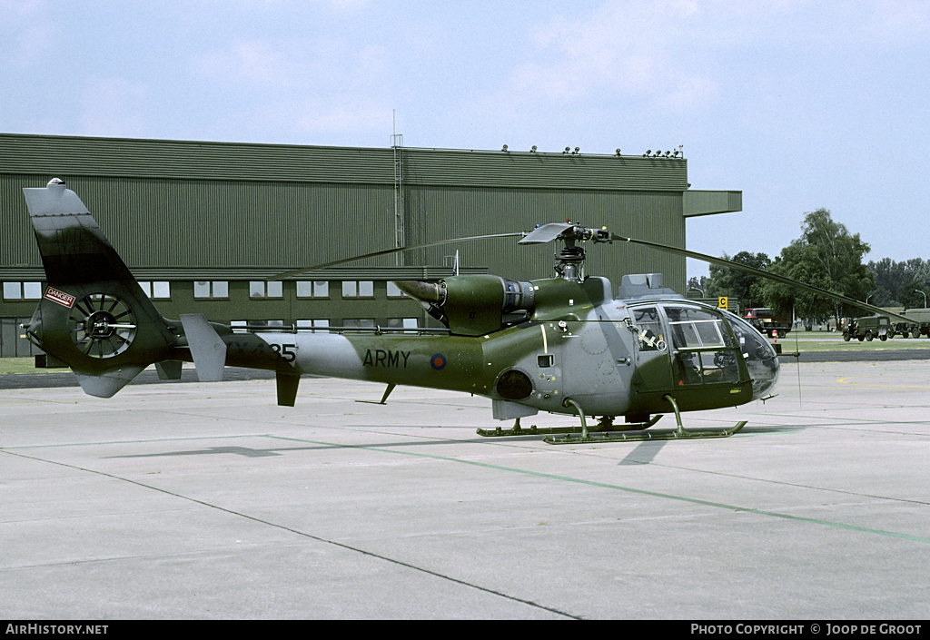 Aircraft Photo of XX435 | Aerospatiale SA-341B Gazelle AH1 | UK - Army | AirHistory.net #58649