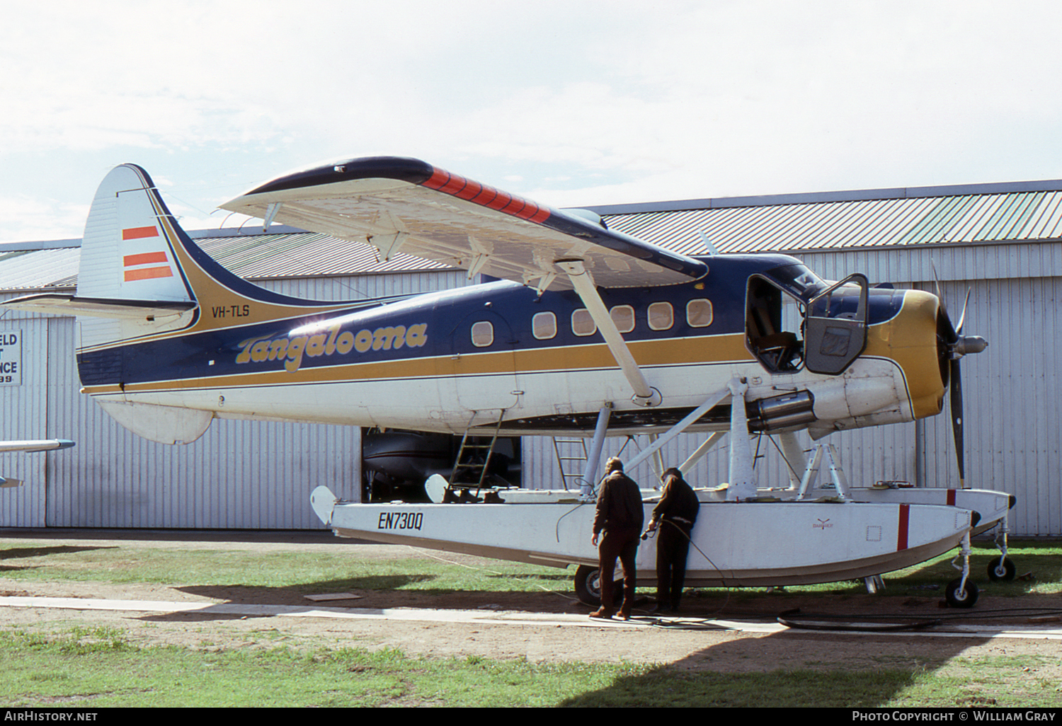 Aircraft Photo of VH-TLS | De Havilland Canada DHC-3 Otter | Tangalooma Aviation | AirHistory.net #58697