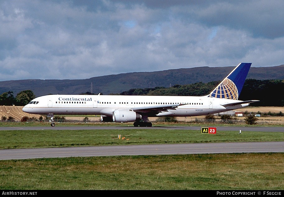 Aircraft Photo of N29129 | Boeing 757-224 | Continental Airlines | AirHistory.net #58701