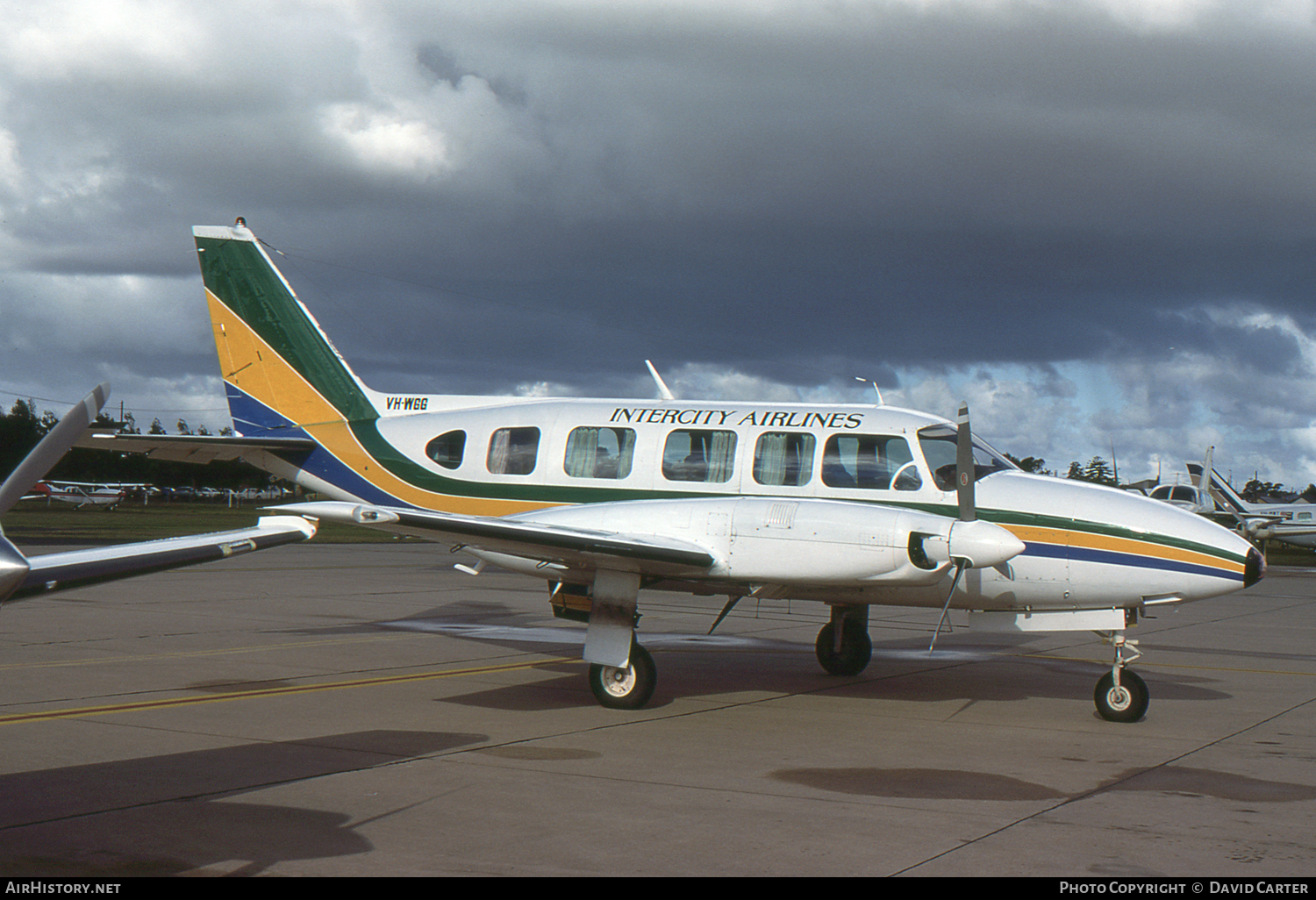 Aircraft Photo of VH-WGG | Piper PA-31-350 Navajo Chieftain | Intercity Airlines | AirHistory.net #58707