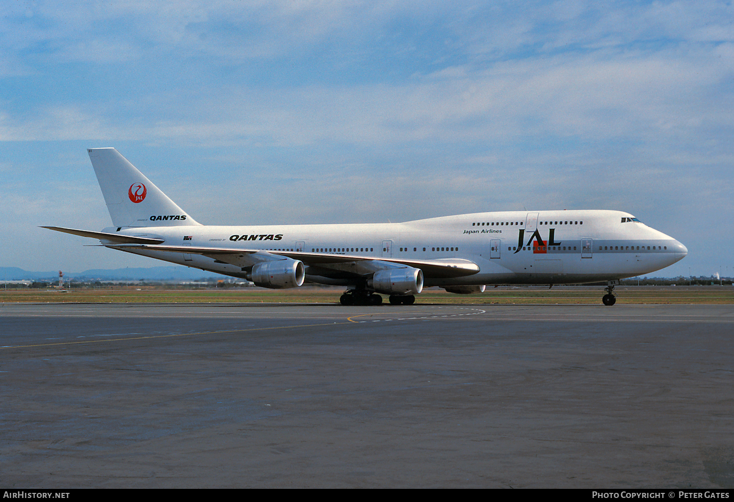 Aircraft Photo of VH-EBX | Boeing 747-338 | Japan Airlines - JAL | AirHistory.net #58712