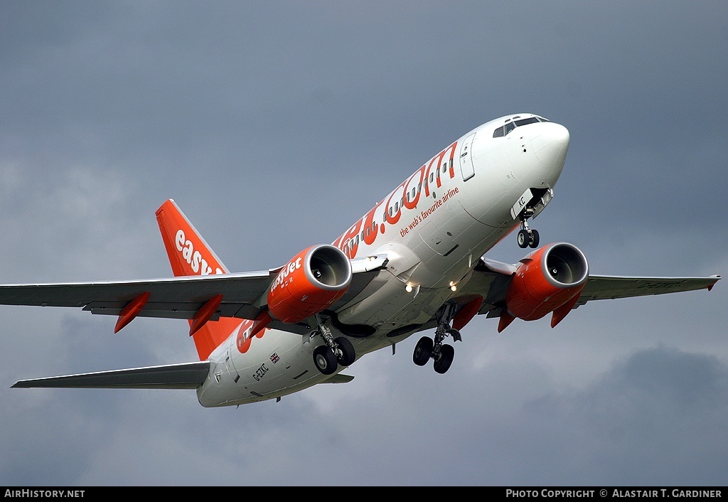 Aircraft Photo of G-EZKC | Boeing 737-73V | EasyJet | AirHistory.net #58724