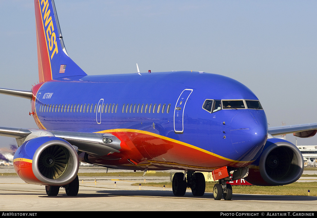 Aircraft Photo of N276WN | Boeing 737-7H4 | Southwest Airlines | AirHistory.net #58728
