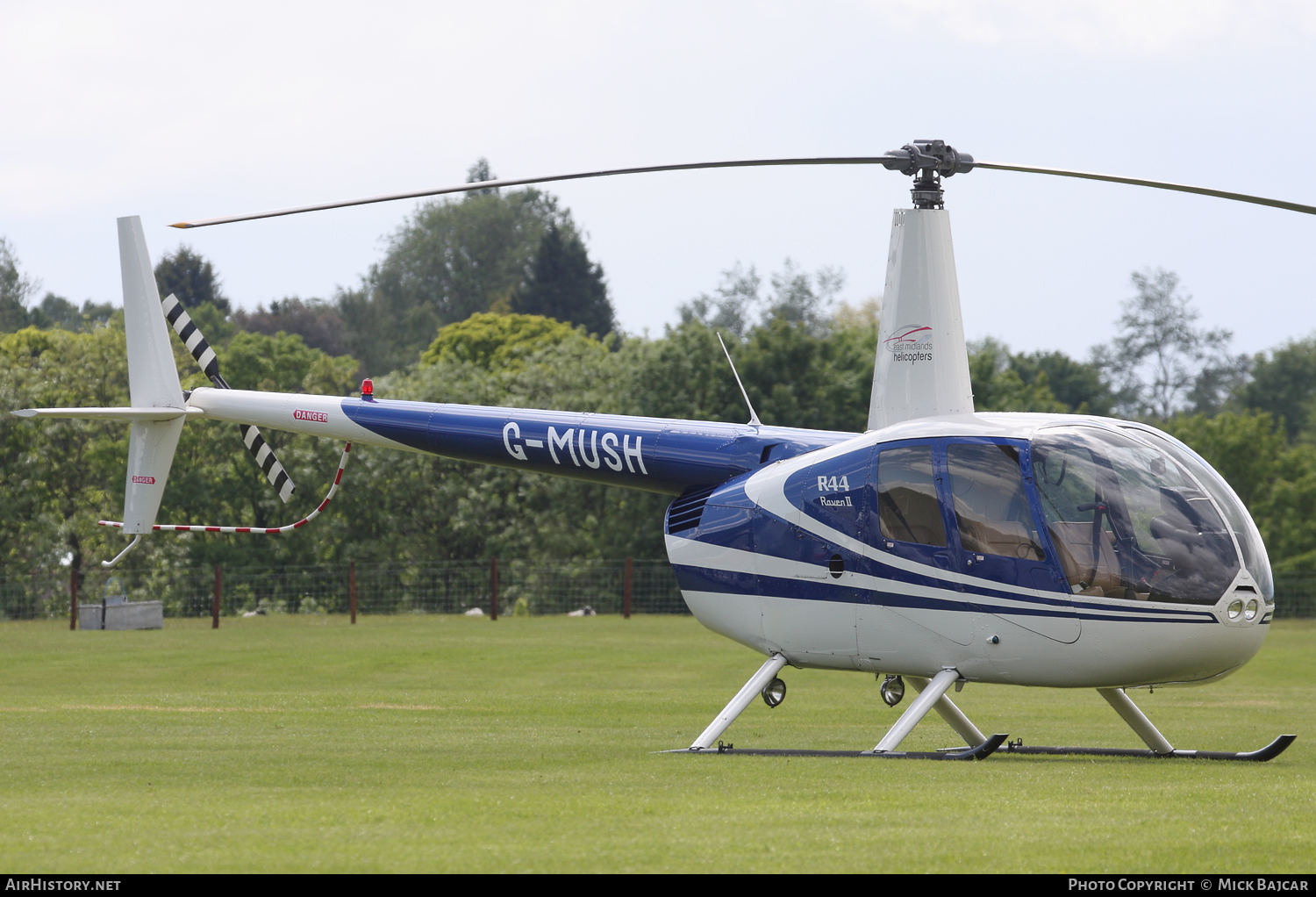 Aircraft Photo of G-MUSH | Robinson R-44 Raven II | East Midlands Helicopters | AirHistory.net #58729