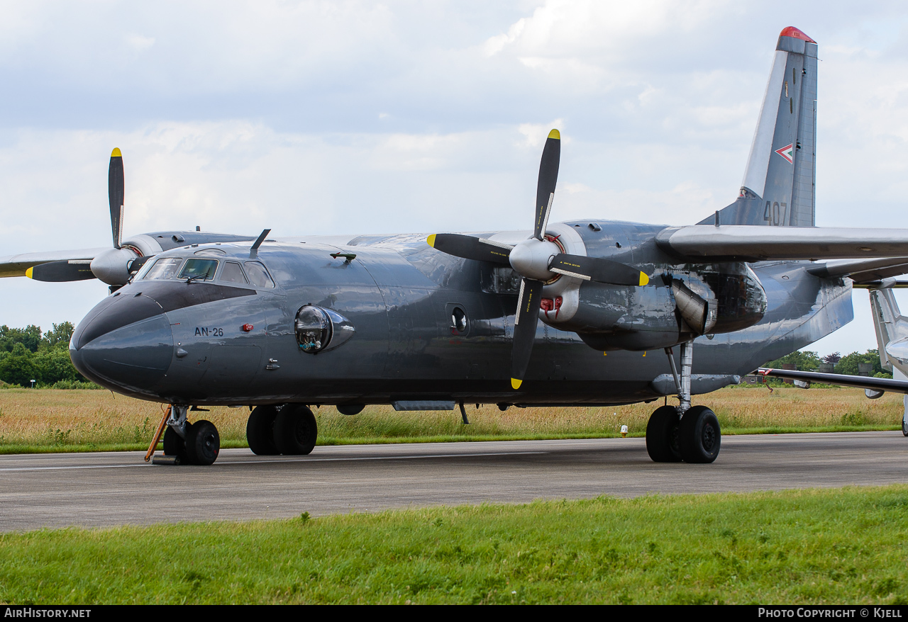 Aircraft Photo of 407 | Antonov An-26 | Hungary - Air Force | AirHistory.net #58745
