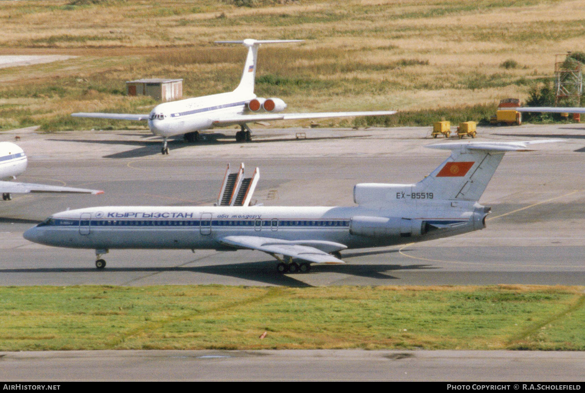 Aircraft Photo of EX-85519 | Tupolev Tu-154B-2 | Kyrghyzstan Airlines | AirHistory.net #58750