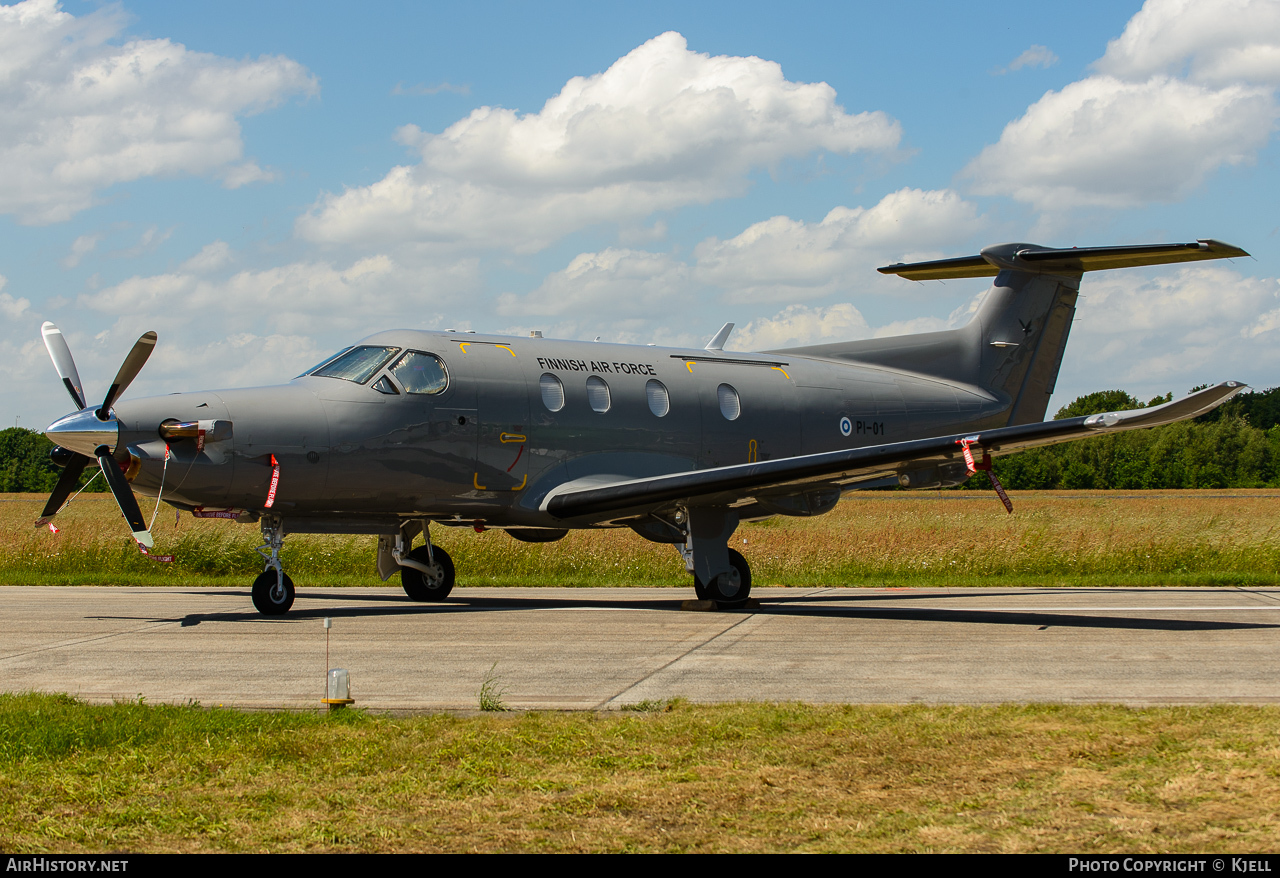 Aircraft Photo of PI-01 | Pilatus PC-12NG (PC-12/47E) | Finland - Air Force | AirHistory.net #58759