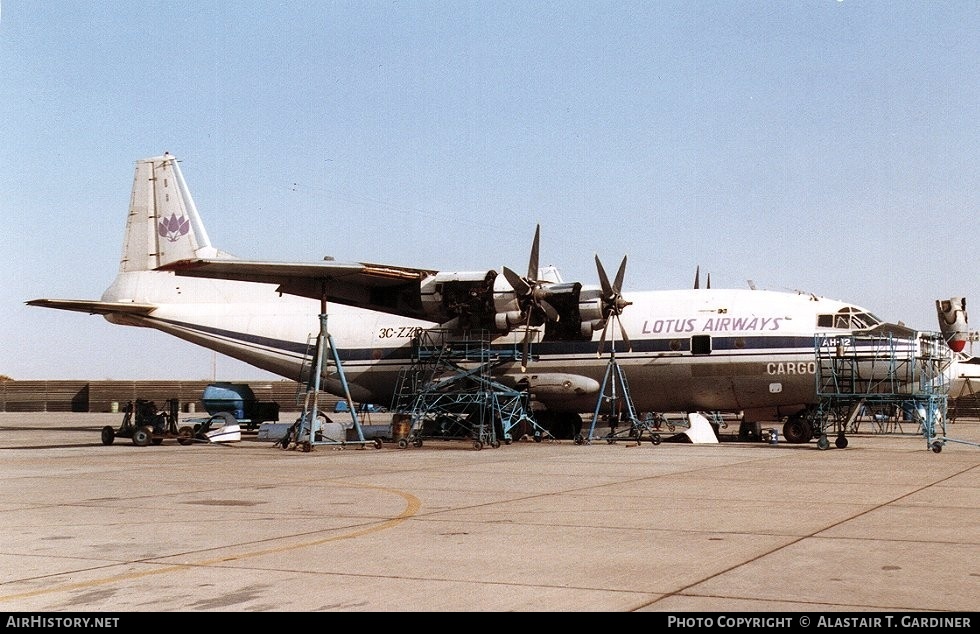 Aircraft Photo of 3C-ZZD | Antonov An-12B | Lotus Airways Cargo | AirHistory.net #58767