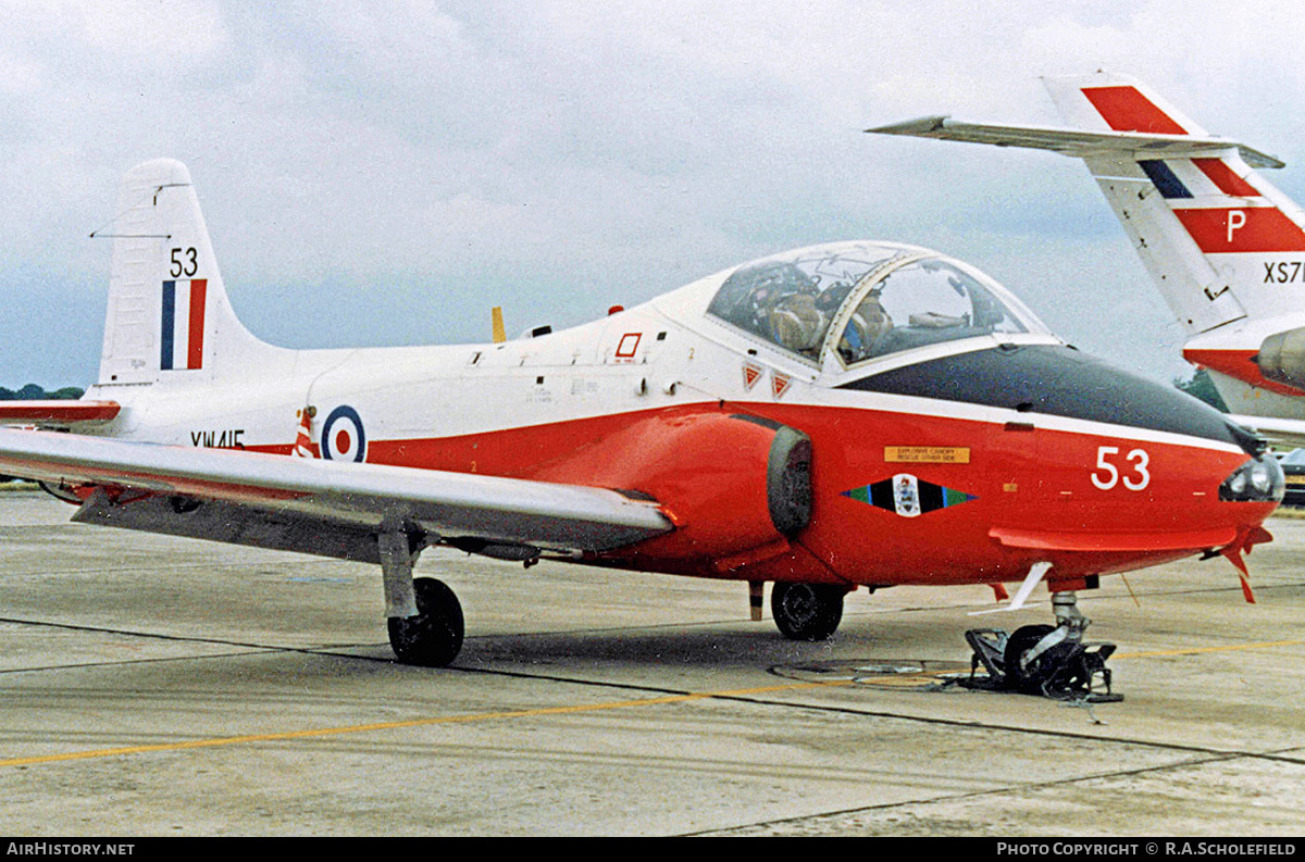 Aircraft Photo of XW415 | BAC 84 Jet Provost T5A | UK - Air Force | AirHistory.net #58772
