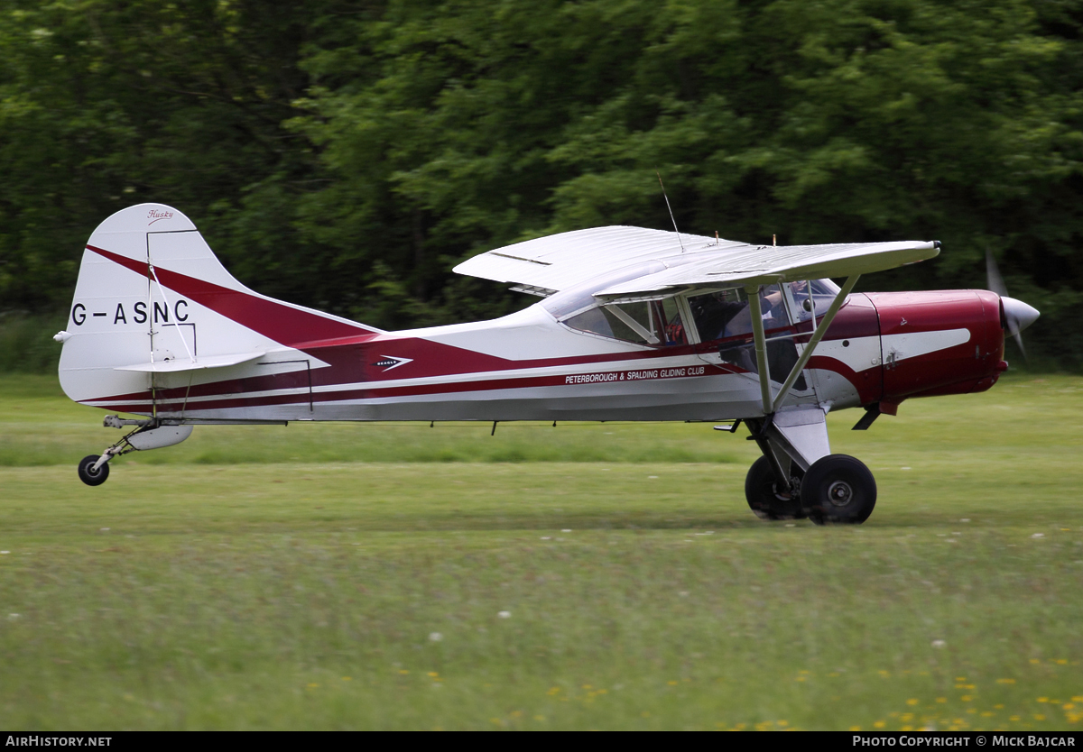 Aircraft Photo of G-ASNC | Beagle D-5/180 Husky | Peterborough and Spalding Gliding Club | AirHistory.net #58776