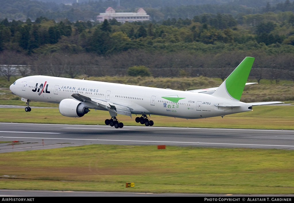 Aircraft Photo of JA731J | Boeing 777-346/ER | Japan Airlines - JAL | AirHistory.net #58786