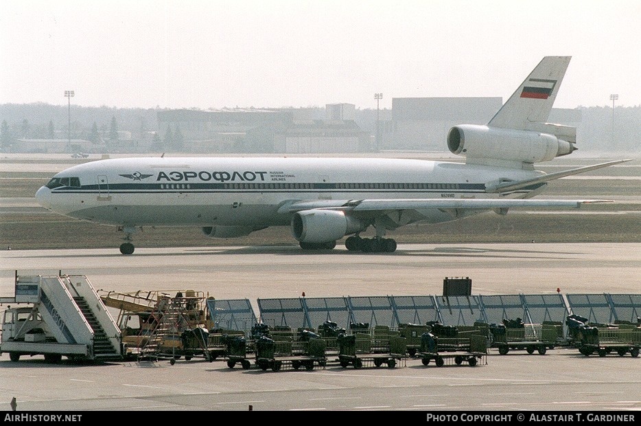 Aircraft Photo of N524MD | McDonnell Douglas DC-10-30(F) | Aeroflot - Russian International Airlines | AirHistory.net #58794